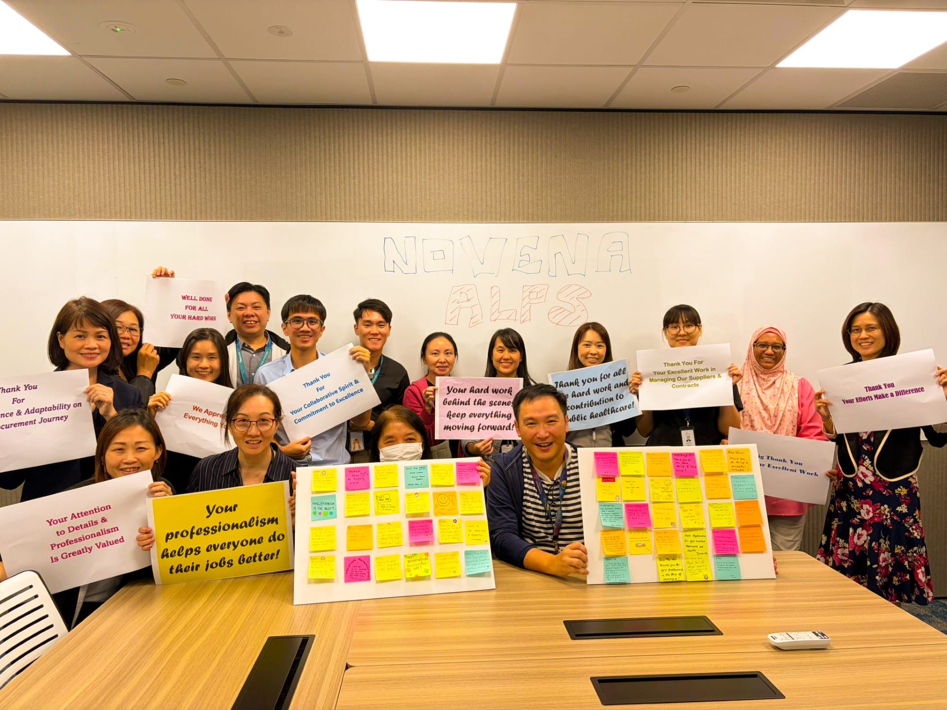 Image of ALPS staff celebrating Procurement & Supply Chain Day